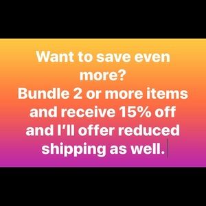 Everything at reduced prices